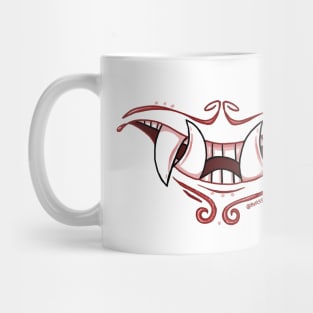 Oni Mouth Red Mug